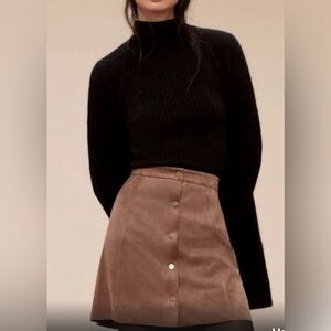 Wilfred Free Centinela Vegan Suede Skirt